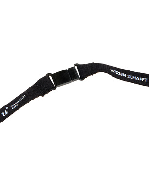 Lanyard with transparent cover