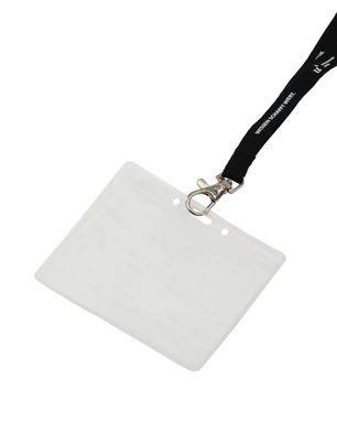 Lanyard mit transparenter Hülle