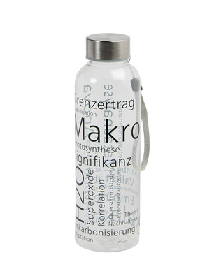 rPET Trinkflasche  "Wissenschaft"