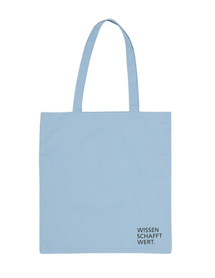 Cotton bag light blue