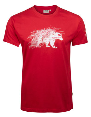 T-Shirt Herren rot