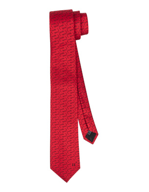 Krawatte rot/schwarz